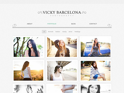 Elegant Portfolio elegant minimalist photography portfolio theme wordpress