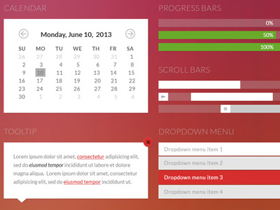 Metro Ui Kit design kit metro ui web