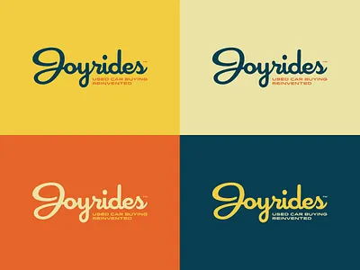 Joyrides cocktail shaker identity idlewild logo retro used car