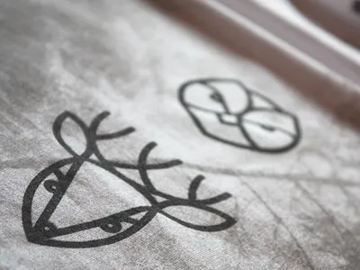 Forest Life - Tee animal bear deer forest geometrical icon life owl photo print t shirt tee