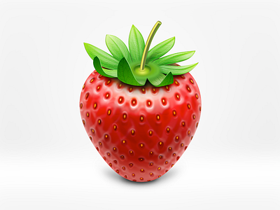 Strawberry icon icon strawberry