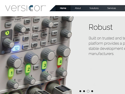 Versicor equipment homepage medical minimal slider store