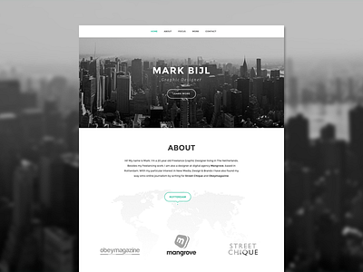 Portfolio Redesign black color design emerald flat green portfolio redesign responsive white