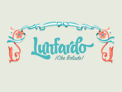 Lunfardo argentina candy script fileteado lunfardo