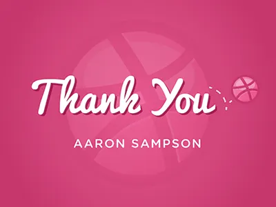 Dribbblethanks debut dribbble