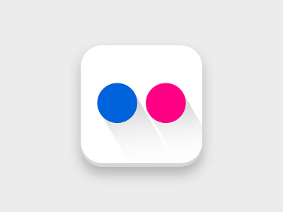 Flickr iOS app inspiration | Icon app flickr icon ios iphone