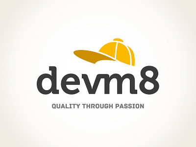 devm8 logo branding buddy design developer development logo mate programming software visual identity