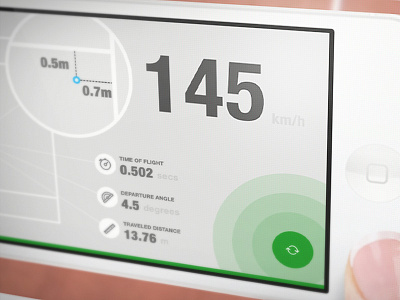 Result screen flat result speed ui ux