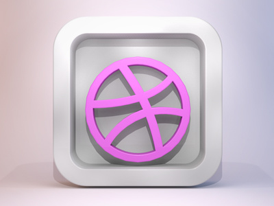Hello! 3d 3ds dribbble first hello icon invite max