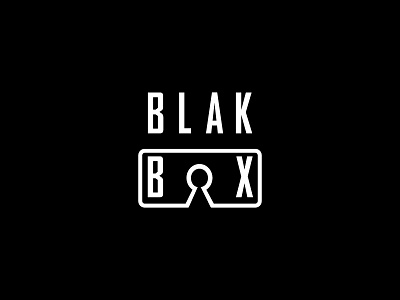 Blakbox Logo black box brand design hvac key lock logo motor technology