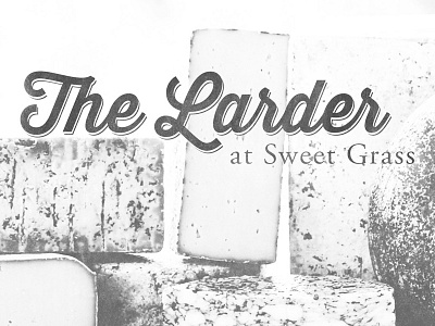 Logo | Promo cheese duotone georgia logo typography