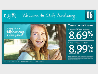 CUA Bank bank cua digital money rates tv