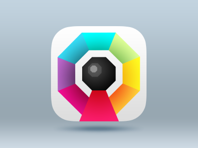 Octagon game ios ipad iphone minimal