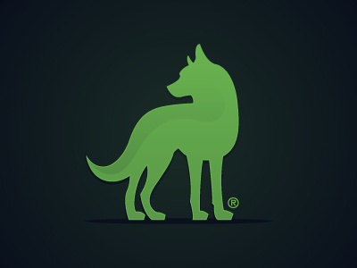 EnergyDogs branding can dog energy logo vector wolf
