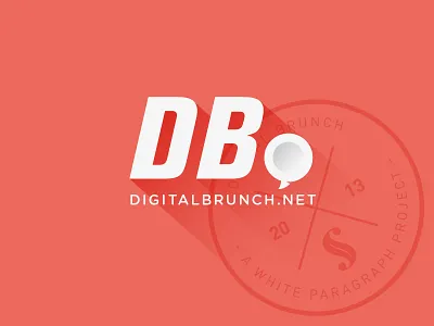 DigitalBrunch Logo brand brunch digitalbrunch flat logo