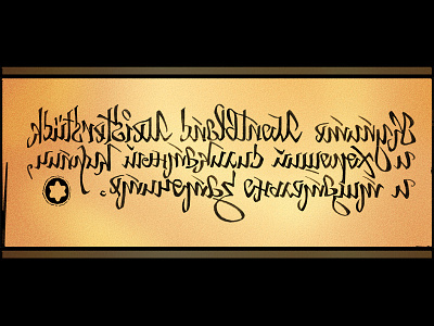Calligraphy — Reverse archives calligraphy modified fountain pen