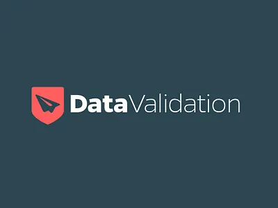 Data Validation Branding branding data validation logo logomark
