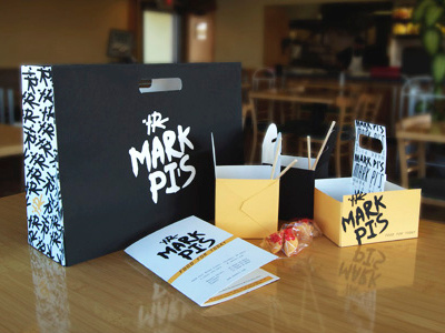 Mark Pi's Rebrand branding chinese food fast food graffiti mark pi rebrand street wear