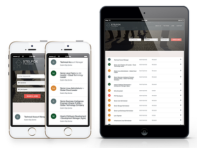 Responsive Job Listings hidden depth job listings jobs recruitment