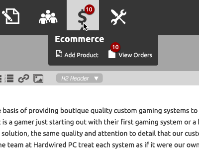 CMS Redesign cms flat icons redesign ui