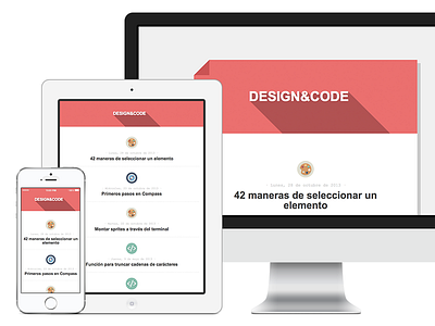 New Design&Code template code design redesign responsive