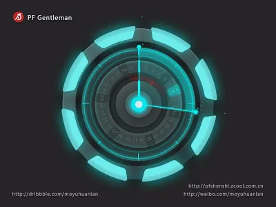 Clock clock iron man time