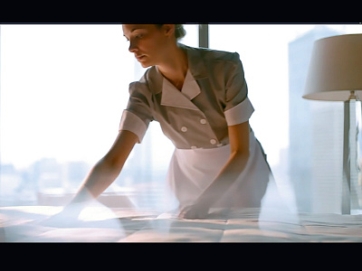 Omni Hotels & Resorts In-Room Video art direction hotel maid resort video