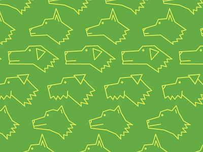Different Dogs dogs illustration single stroke