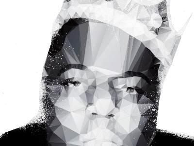 Biggie biggie illustration polygons prism