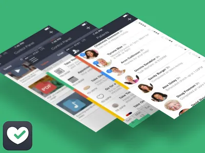 Health Hackathon Finalist checklist hackathon health heart ios ios7 iphone mobile phone ui user interface ux