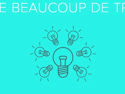 Work ideas lightbulb proxima nova repetition