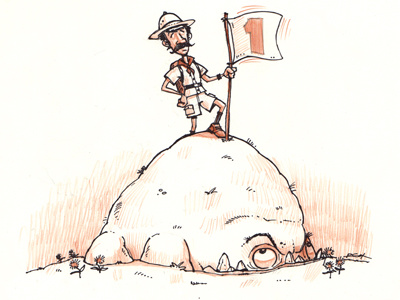Inktober 19 characters childrens book color pencil creature doodle humor ink inktober pen sketch