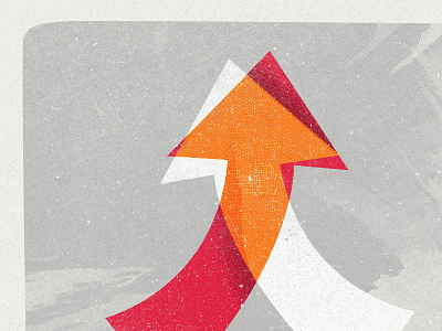 Merging Arrows arrows illustration minimal print secret texture