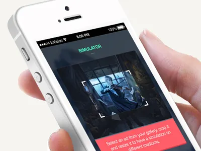 Simulator app interaction design ios design iphone app photoshop splash screen ui design ux
