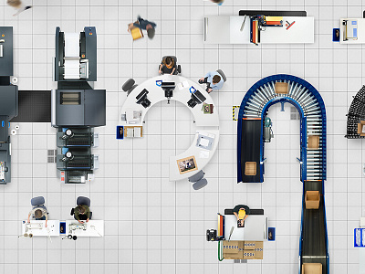 In progress typographic illustration composite detailed illustration letterform miniature photographic typography