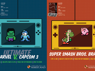 Video Game posters 8 bit controller cute game illustration mario marvel pixel poster vector video video games