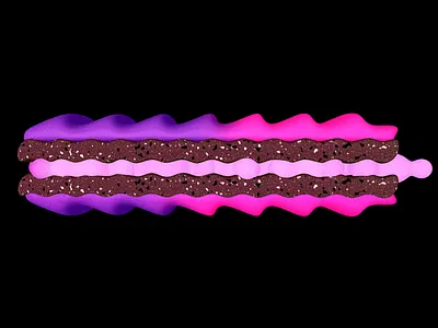 Triple Stack With Icing, Nite Bites cake candy dessert food icecream