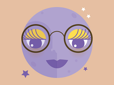 Uovo Kids Moon children illustration moon
