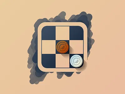 Сheckers Icon checkerboard checkers chees chessboard gui icon ios 7 ios7