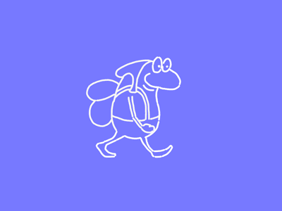 walking animation character