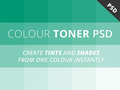 Free Colour Toner PSD colour colours download free psd shades tints tones useful