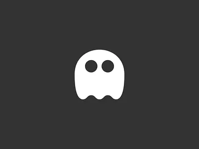Ghost ghost halloween icon logo