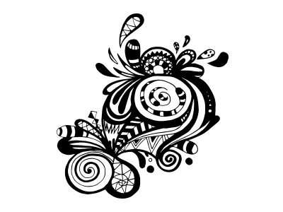 Sharpie Doodling abstract doodle hand drawn illustration sharpie