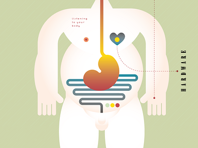 Nurant #14 issue body crockhaus hardware heart illustration magazine nurant