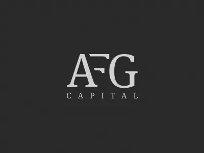 AFG Capital afg capital corporate design financial initials investment logo