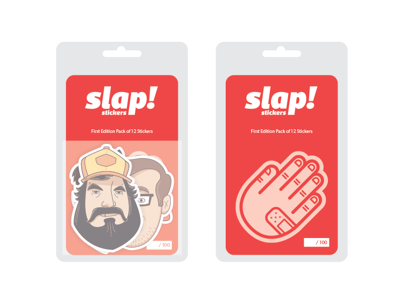 Stickers | Packaging Mockup aaron draplin design focus lab icon illustration logo mark mockup packaging slap sticker