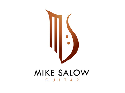 Mike Salow Guitar Identity branding guitar identity design logo mark music