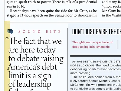 Wonk Layout dc magazine politics typography wonk