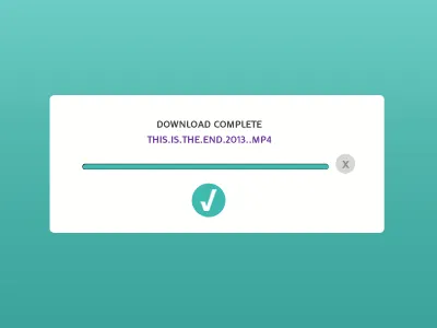 Simple Download Complete clean download media minimal photoshop simple uiux