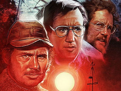 Quint, Brody, Hooper... brody hooper illustration jaws quint